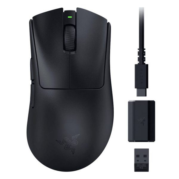 Souris Gaming Deathadder v3 Hyperspeed – Noire (8886419334552)