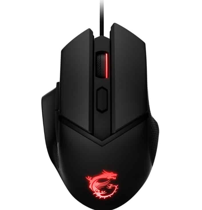 Souris gaming filaire MSI Clutch GM20 Elite (S12 0400D00 C54)