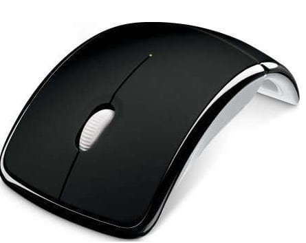 Souris Microsoft Arc Mouse (ZJA 00065) Noir