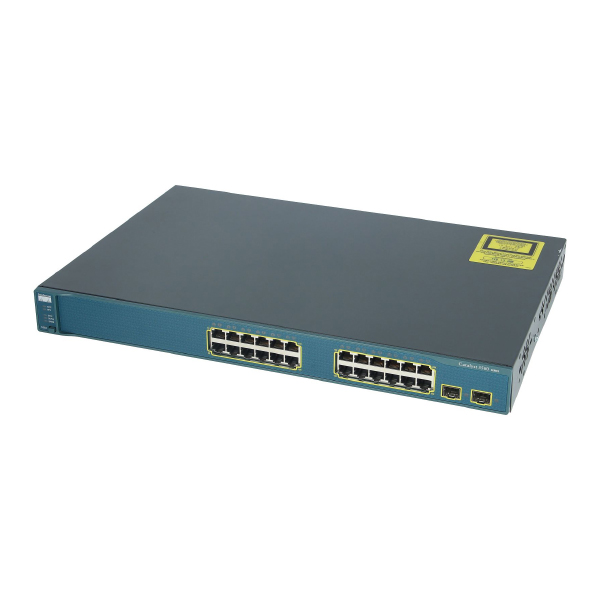 SWITCH CISCO Catalyst 3560 24 10/100 PoE + 2 SFP + IPB Image (WS-C3560-24PS-S)