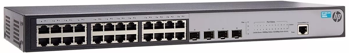 SWITCH HPE OFFICECONNECT 1920S 24G GIGABIT SMART MANAGED 2SFP