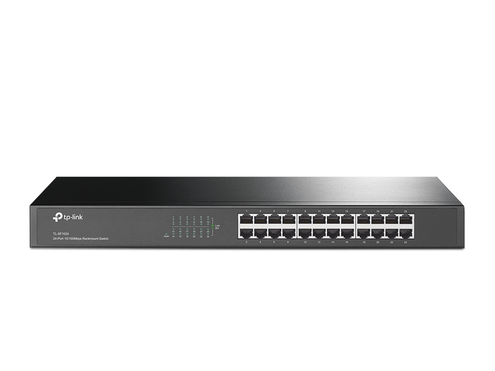 SWITCH RACKABLE TP-LINK 24 PORTS 10/100 Mbps