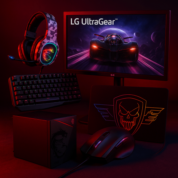 Ultimate Gaming Pack – MSI, LG & Spirit of Gamer – Édition Arctic RGB