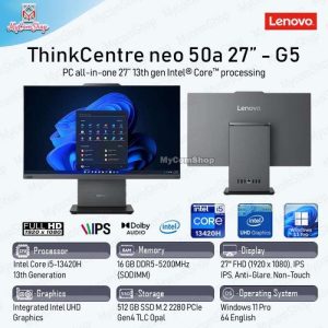 LENOVO hinkCentre neo 50a 27 Gen 5 i5 13th 12SA0016FM