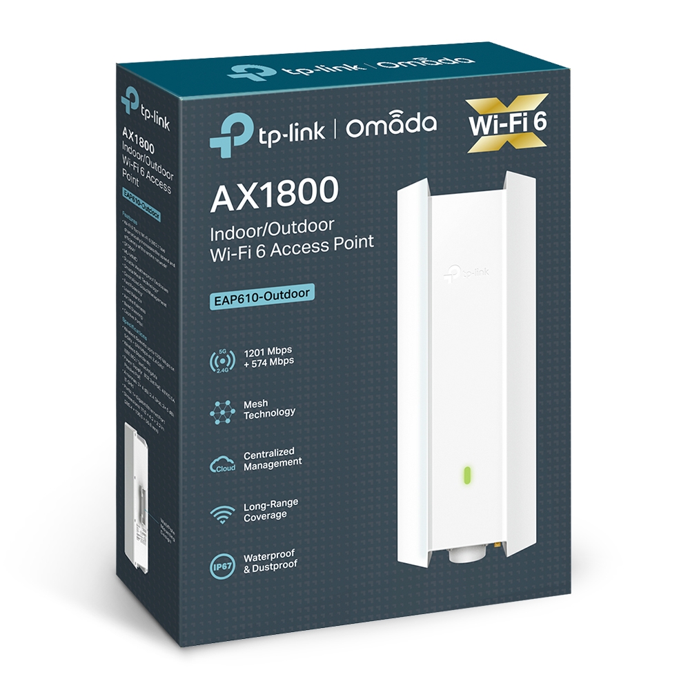 POINT D'ACCES TP LINK EAP610-OUTDOOR AX1800