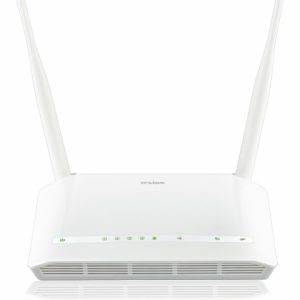 11n 2X2 ADSL Routeur avec Dual 5dbi Antenne (Blanc)