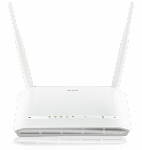 11n 2X2 ADSL Routeur avec Dual 5dbi Antenne (Blanc)