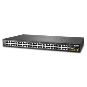 48-Port 10/100TX + 2-Port Gigabit + 2-Port 1000X SFP Managed Switch