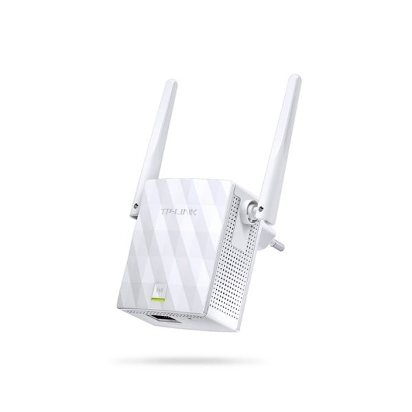 300Mbps Wireless N Wall Plugged Range Extender, Qualcomm, 2T2R, 2.4GHz, 802.11b/g/n, 1 10/100M LAN, Ranger Extender button, AP/Range extender mode, 2 fixed antennas