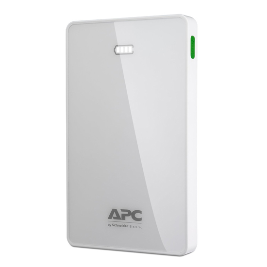 APC Pack alim. mobile 10 000 mAh, Blanc