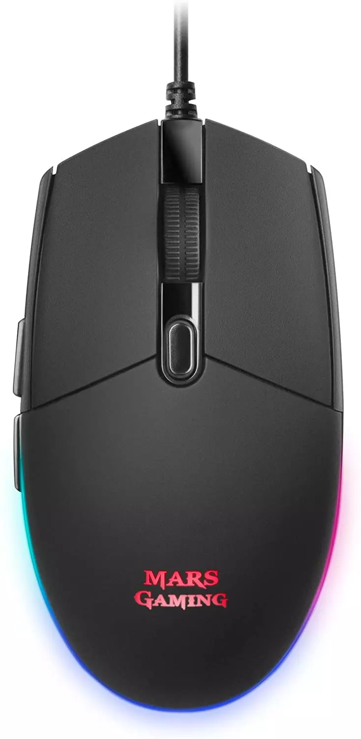 Mars Gaming MCPTKL, Ensemble Clavier RGB H-Mech TKL Souris 3200DPI
