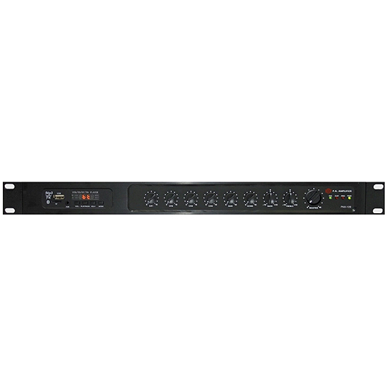 Amplificateur SHOW 4 Entrées Micro/ligne 1 Entrée Auxiliaire Stéréo Baie 1U