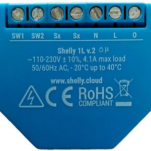 Shelly 1L Sans Neutre Maroc  Domotique