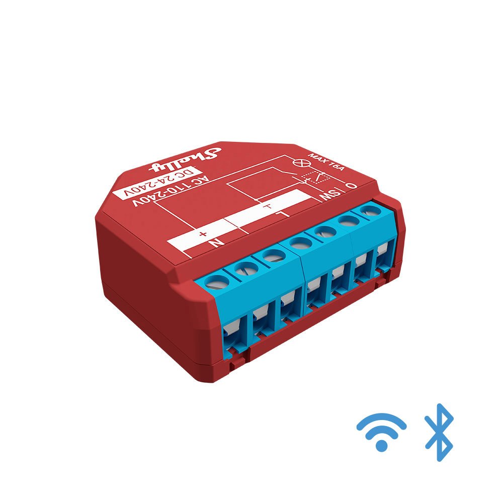 Shelly Plus 1PM relais wifi domotique avec mésure de consommation