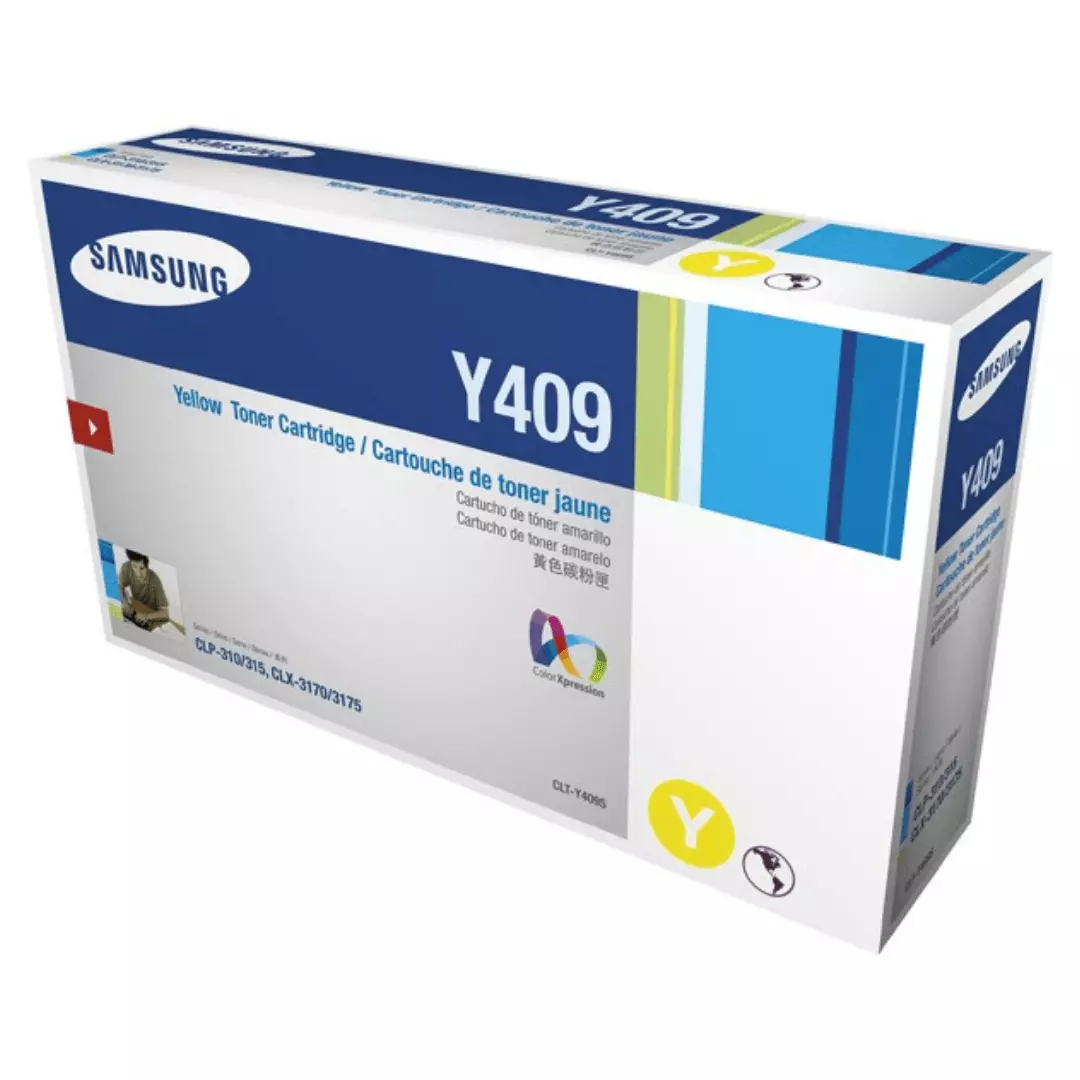 Cartouche de toner Samsung CLT-C409S jaune (CLT-Y409S/SEE)