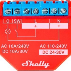 Shelly Plus 1PM Domotique Maroc