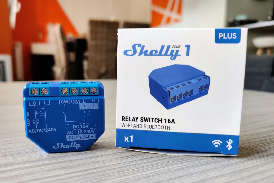 Domotique Maroc Shelly Plus 1 Relais Wi-Fi