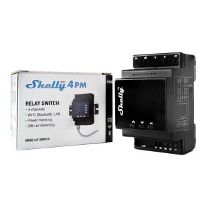 Shelly Pro 4PM  Domotique Maroc