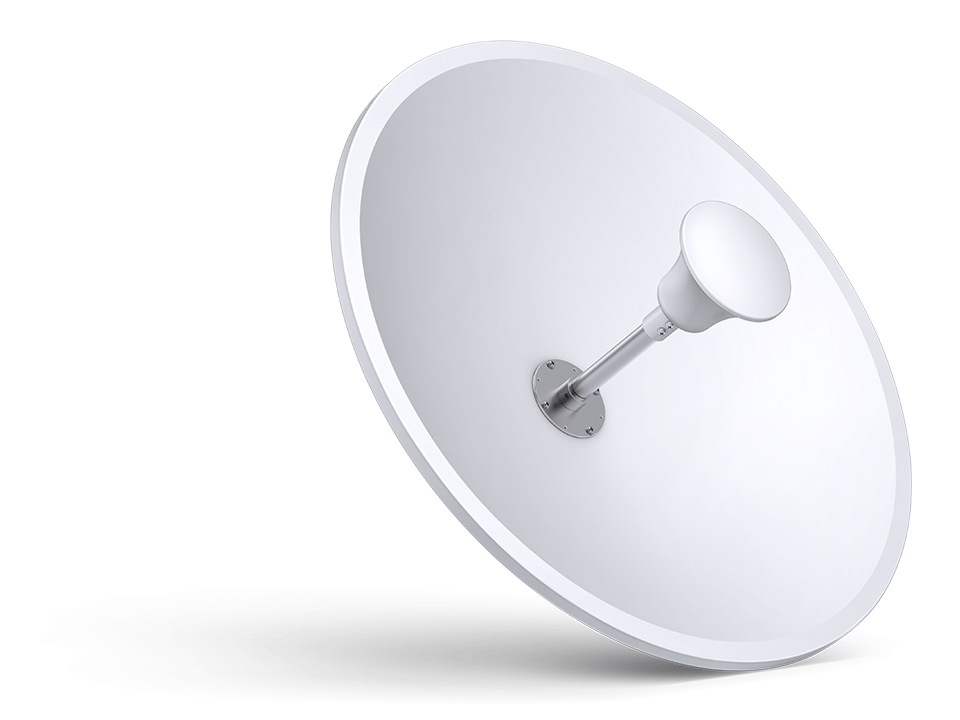 2.4GHz 24dBi 2×2 MIMO Dish Antenna