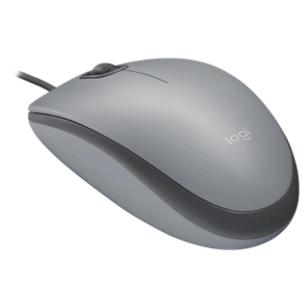 LOGITECH SOURIS M110 Silent MID GRAY - USB 12 Mois – Image 2