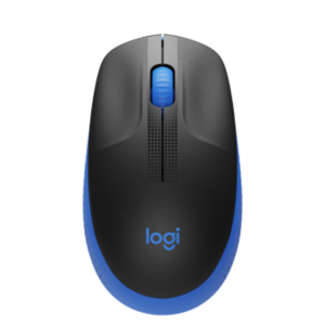 LOGITECH M190 Full-size wireless mouse - BLUE - EMEA 12M