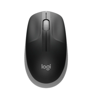 LOGITECH M190 Full-size wireless mouse - MID GREY - EMEA 12M