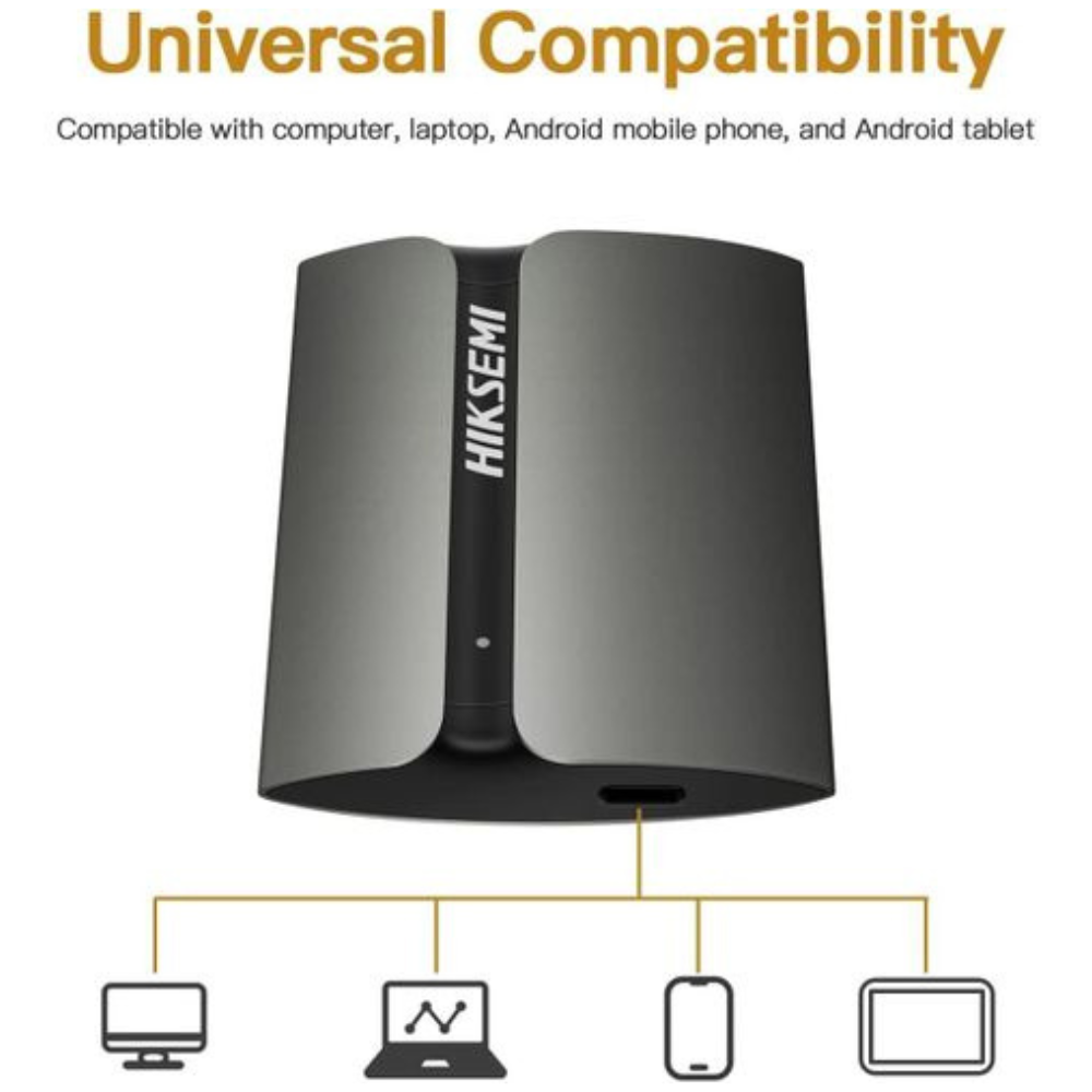 DISQUE DUR HIKSEMI ESSD 512GB USB TYPEC RAPIDE – Image 2