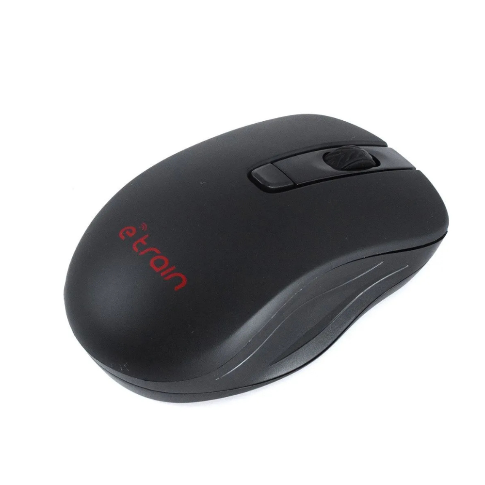 Etrain wireless mouse 1200 DPI black' – Image 2
