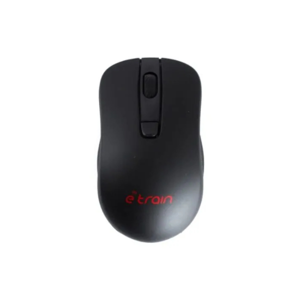 Etrain wireless mouse 1200 DPI black'