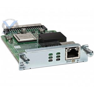 1-Port 3rd Gen Multiflex Trunk Voice/WAN Int. Card - T1/E1