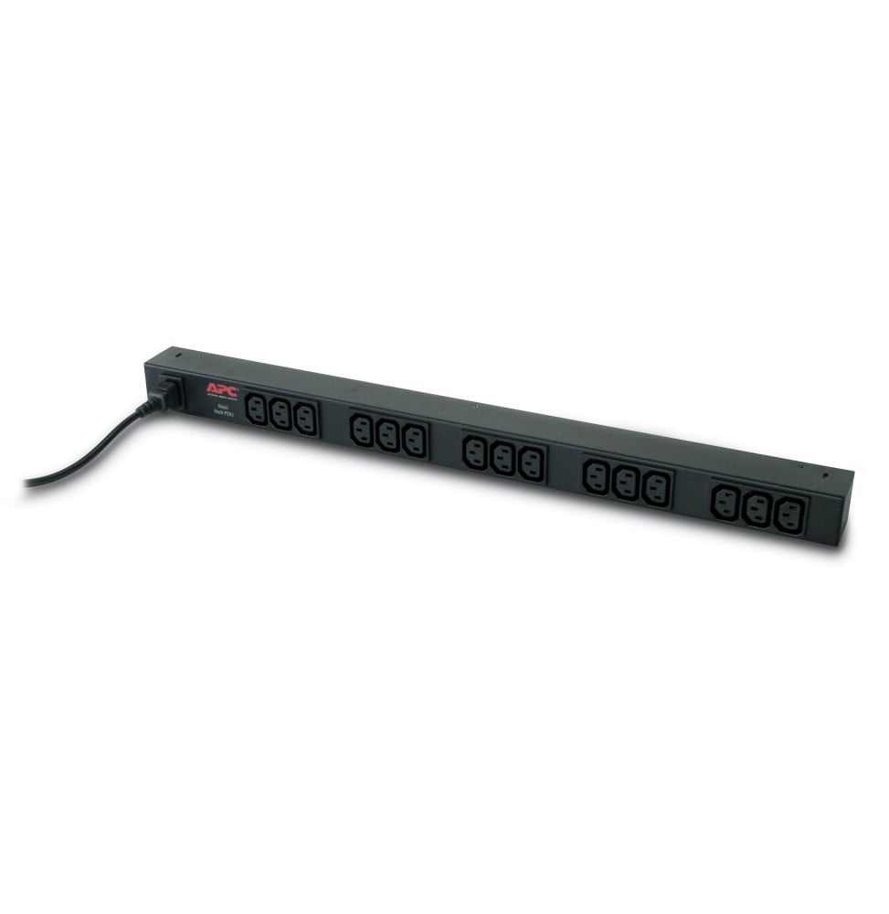 APC - rack PDU Basic - 15 prises de courant type C13 - 10A - 230V - cordon 2m (AP9568)