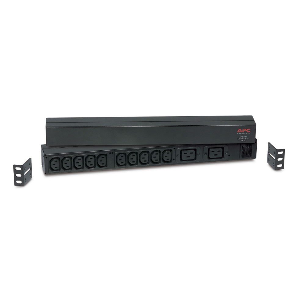 APC, Rack PDU Basic 1U, 16A,208&230V, (10)C13 & (2)C19 (AP9559)