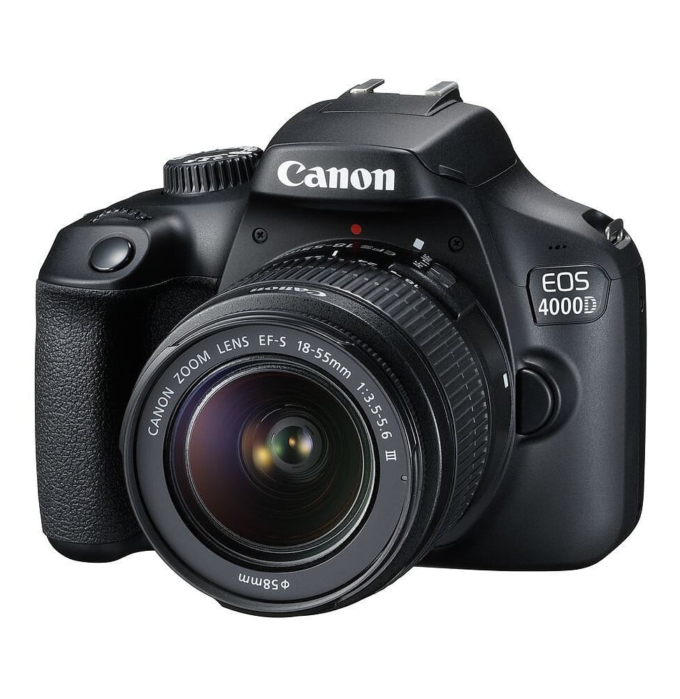 Appareil Photo Reflex Canon EOS 4000D + Objectif EF-S 18-55mm III (3011C003AA) – Image 3