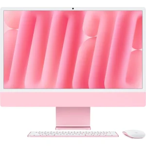 Apple iMac M4 24″ (2024) 16Go 512Go Rose (MWV53FN/A)