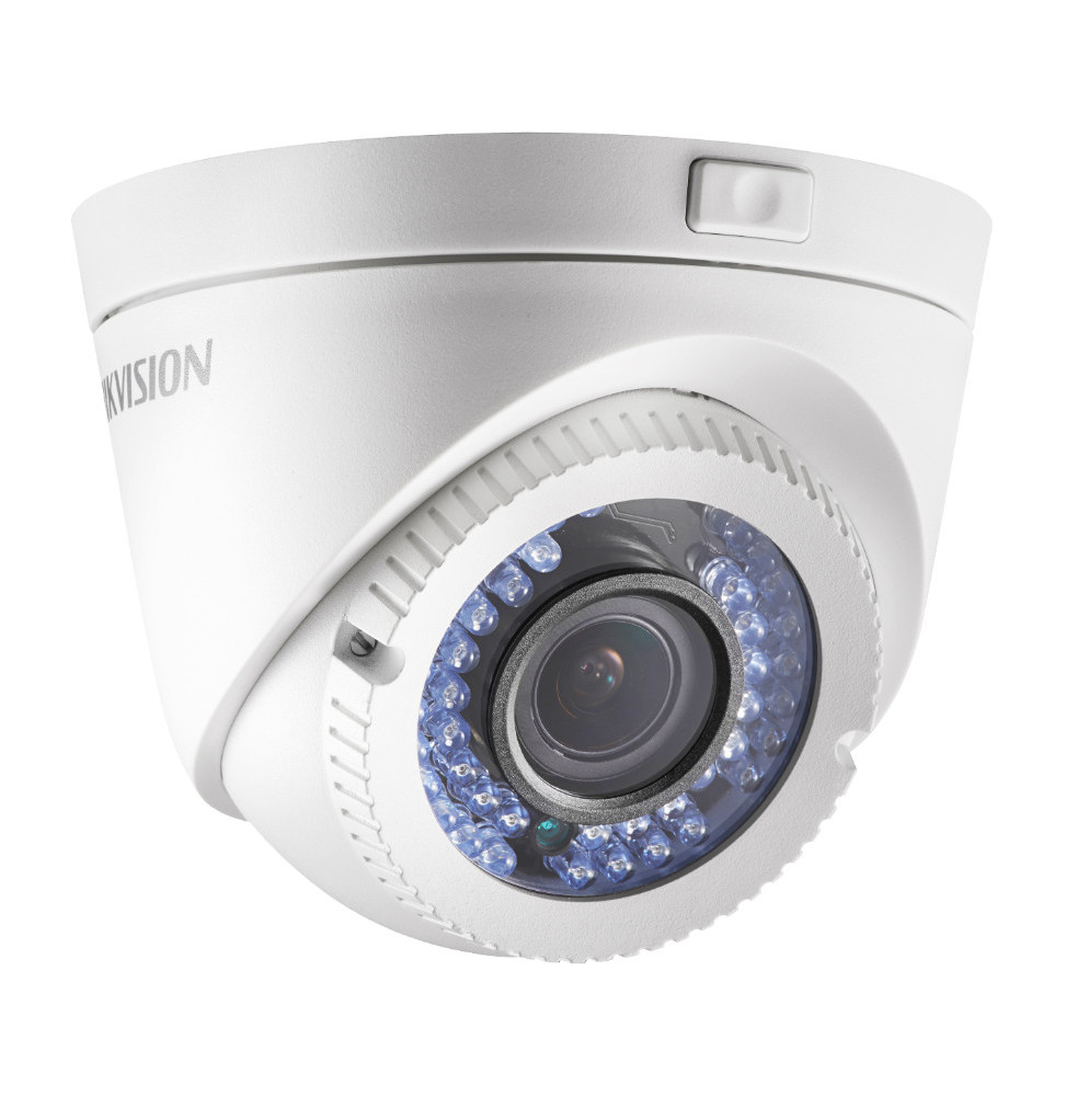 Caméra de surveillance Hikvision Turret varifocale (2.8-12mm) Manual 2MP (DS-2CE56D0T-VFIR3F)