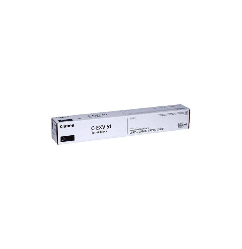 Canon C-EXV 51 Noir (0481C002AA) - Toner Canon d'origine