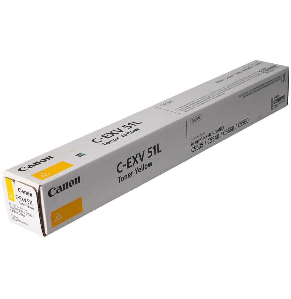Canon C-EXV 51L Jaune - Toner Canon d'origine (0487C002AA)