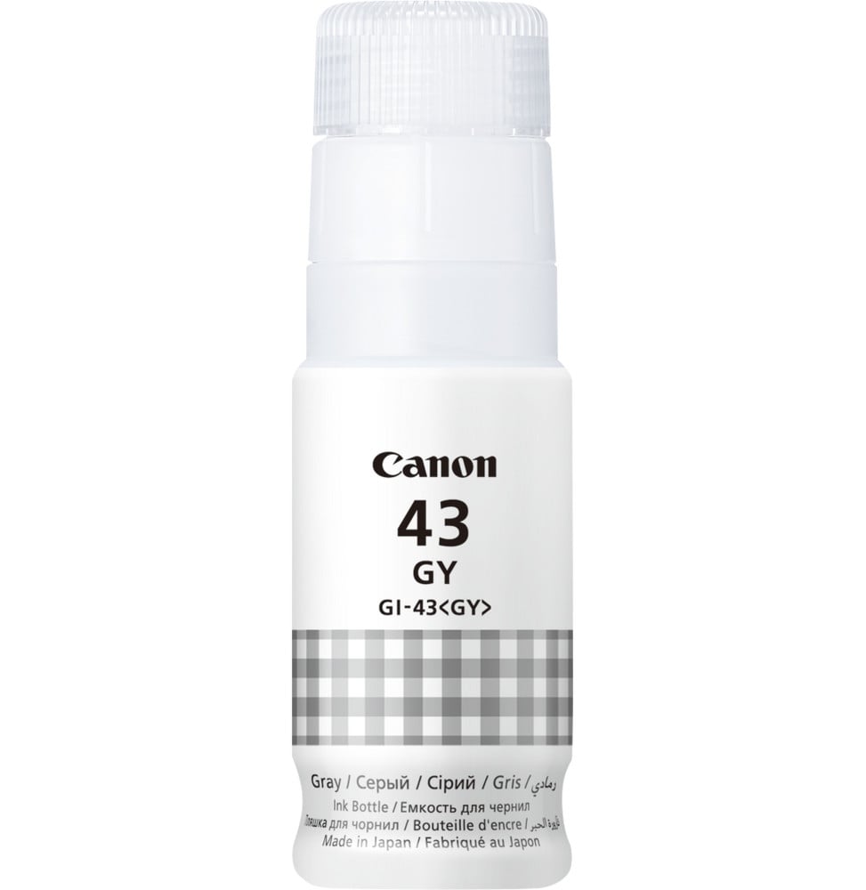 Canon GI-43GY Gris - Bouteille d'encre Canon d'origine (4707C001AB)