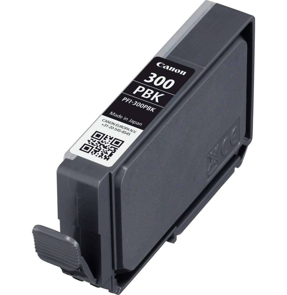 Canon PFI-300PBK Noir photo - Cartouche d'encre Canon d'origine (4193C001AA) – Image 2