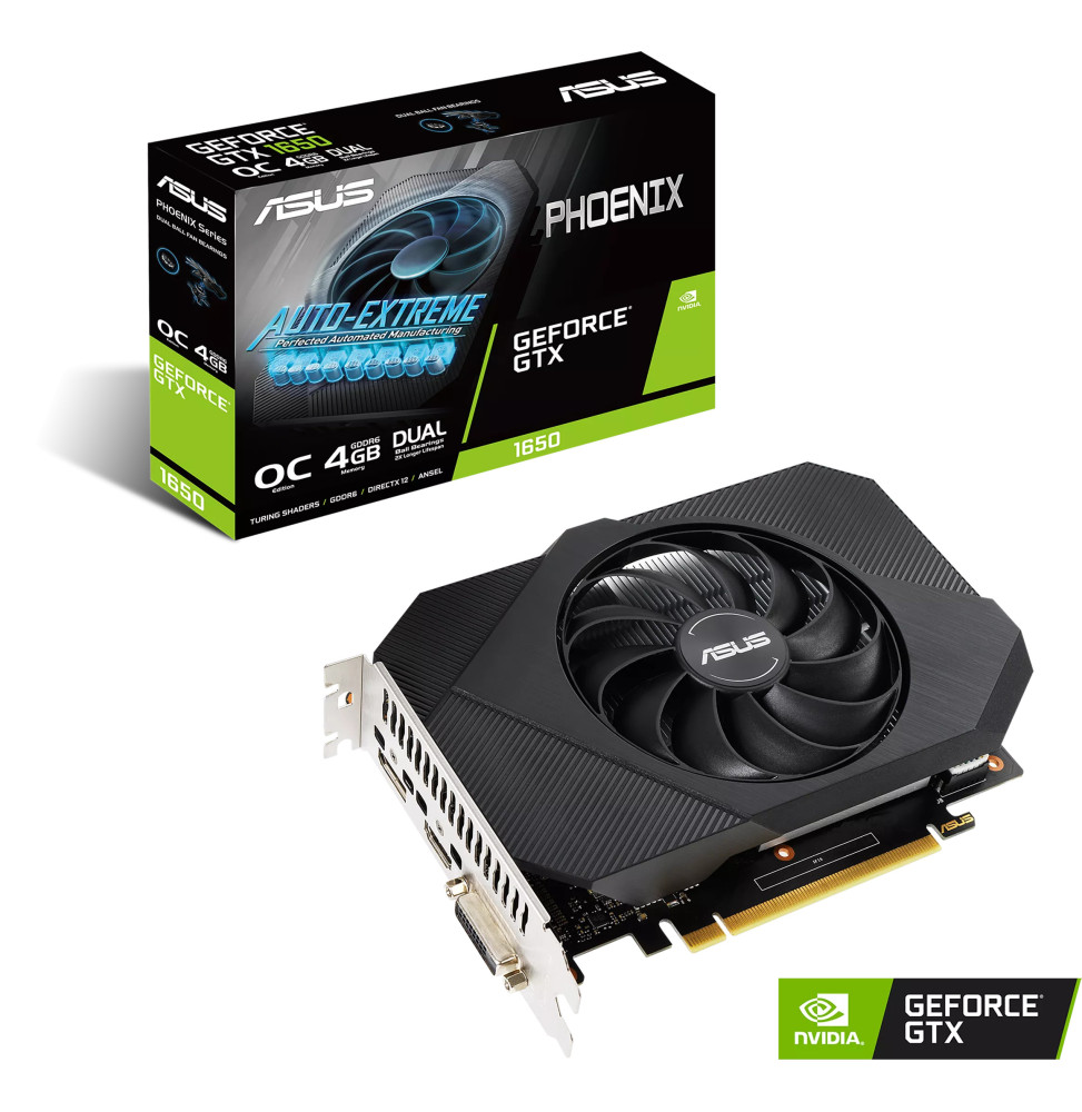 Carte graphique Asus Phoenix GeForce® GTX 1650 OC Edition PH-GTX1650-O4GD6-P – Image 4