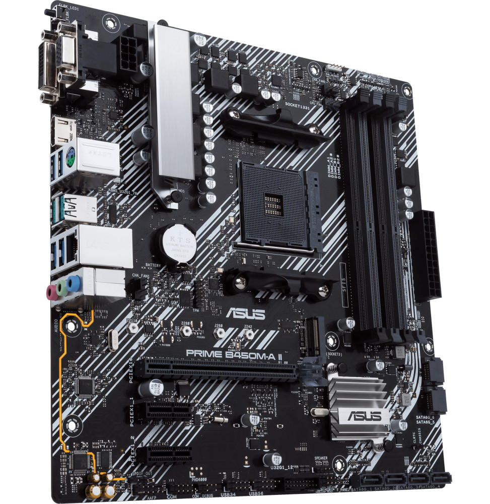Carte mère Asus PRIME B450M-K II – Image 5
