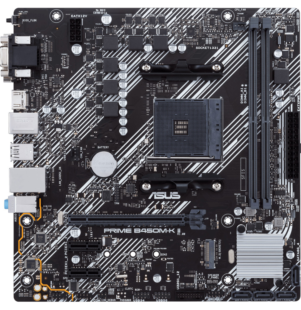 Carte mère Asus PRIME B450M-K II