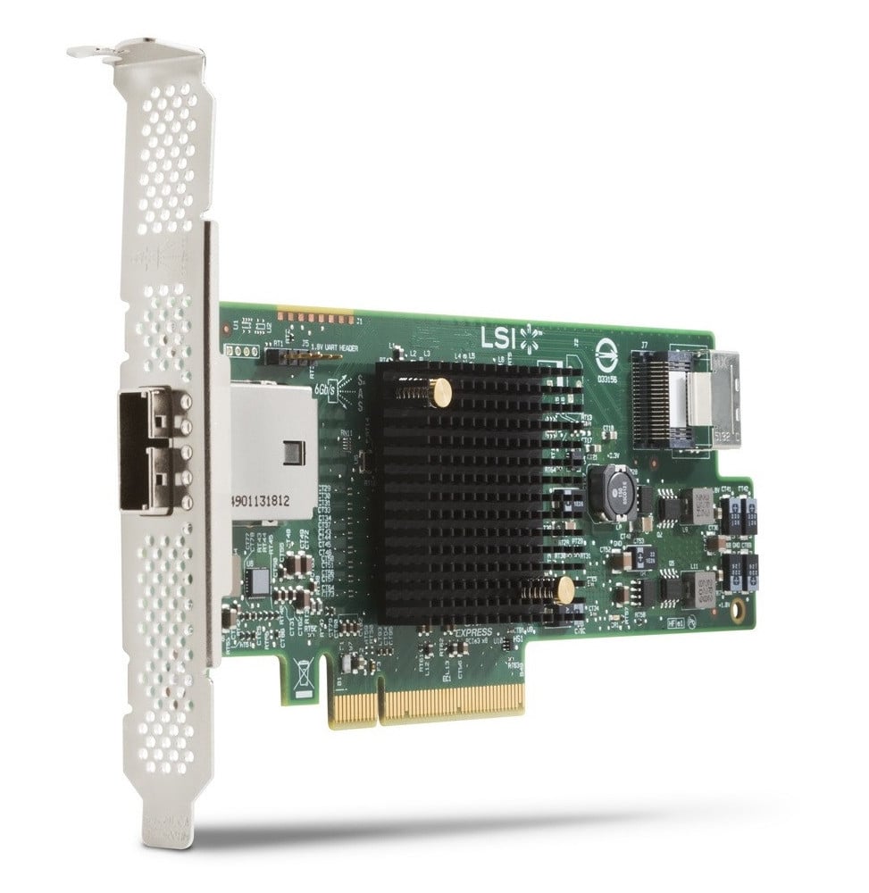 Carte RAID LSI 9217-4i4e SAS 6 Gb/s 8 ports (E0X20AA)