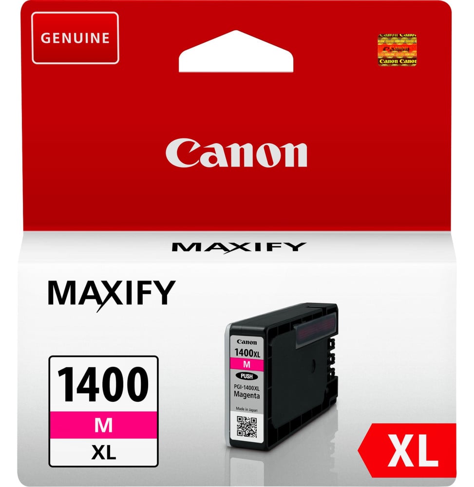 Canon PGI-1400XL M Magenta - Cartouche d'encre grande capacité Canon d'origine (9203B001AA) – Image 3
