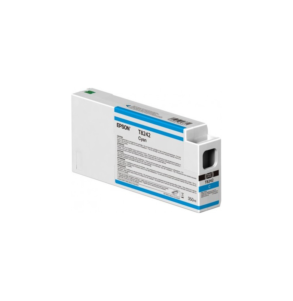 Cartouche d'encre Epson T824200 - Cyan 350ml (C13T824200)