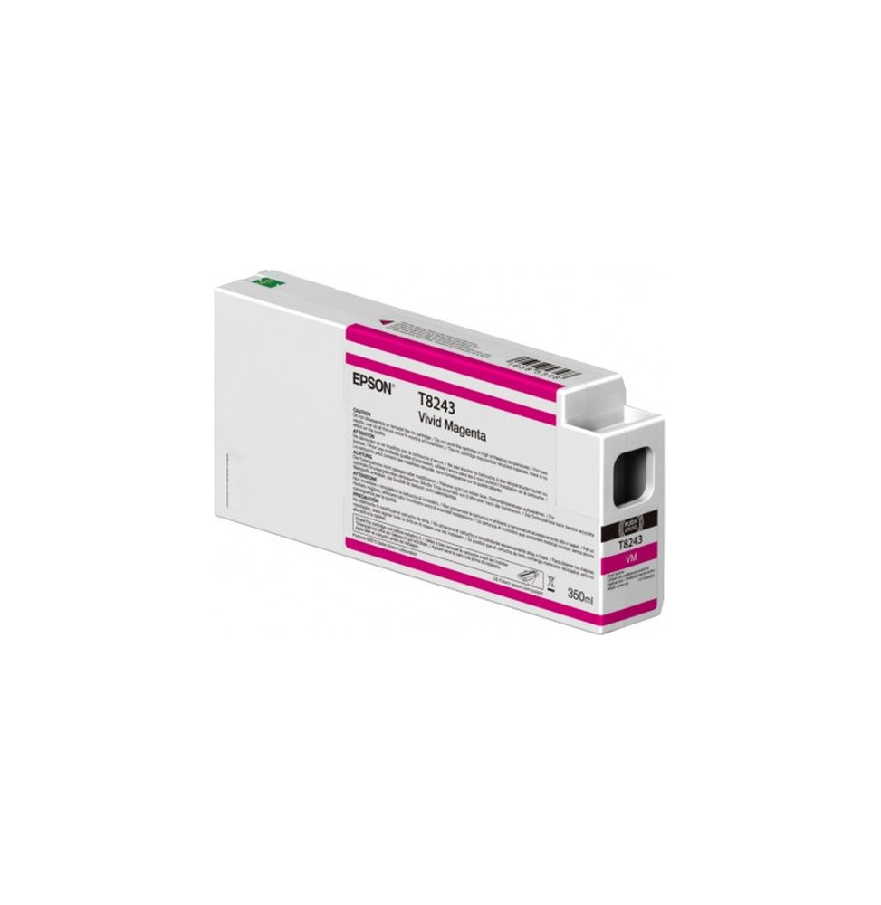 Cartouche d'encre Epson T824300 - Magenta 350ml (C13T824300)