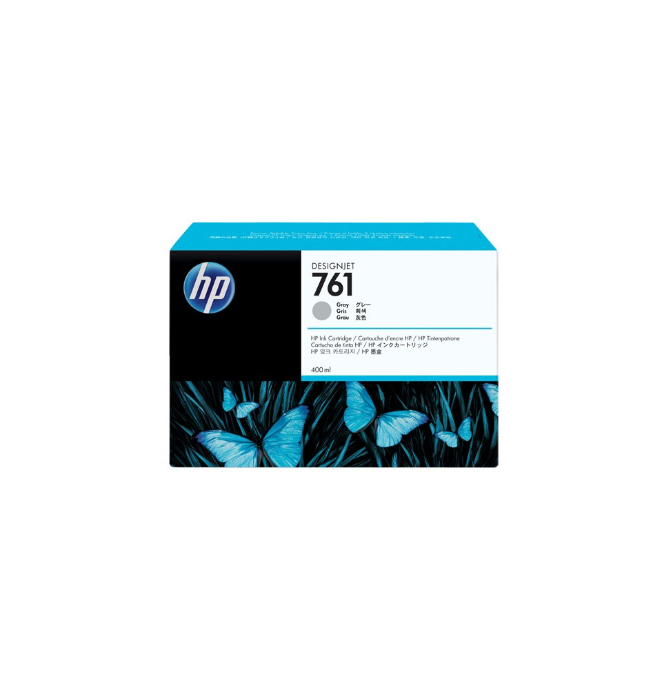 HP 761 Gris - Cartouche d'encre HP d'origine (CM995A)