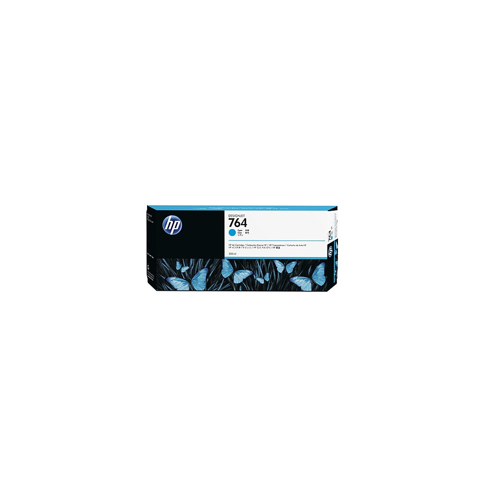 HP 764 Cyan - Cartouche d'encre HP d'origine (C1Q13A)
