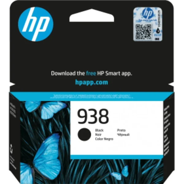 Cartouche d'encre Hp 938 Black Origine (4S6X8PE)