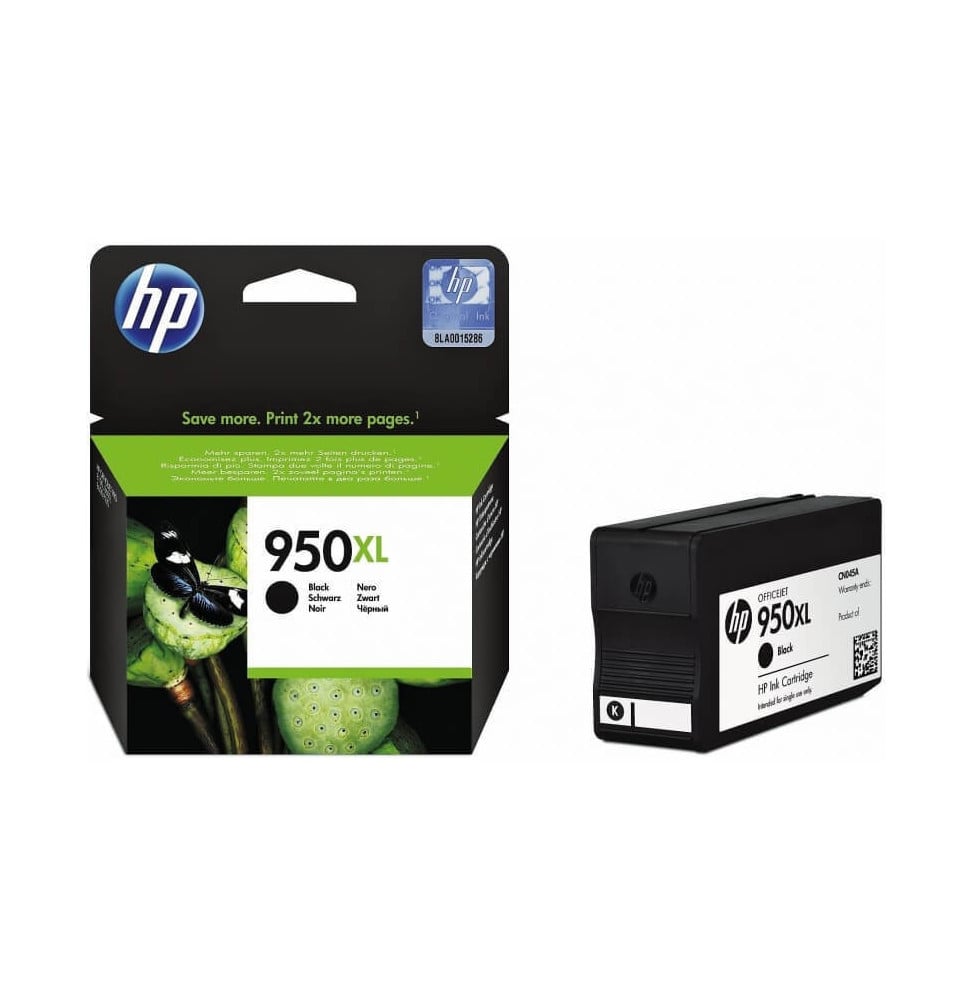 HP 950XL Noir - Cartouche d'encre grande capacité HP d'origine (CN045AE)